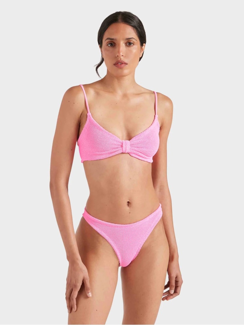 NWT Hunza G Alicia Bikini in Bubblegum